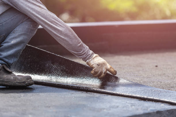 Professional Emergency Waterproofing technician working in Centerpoint, IN